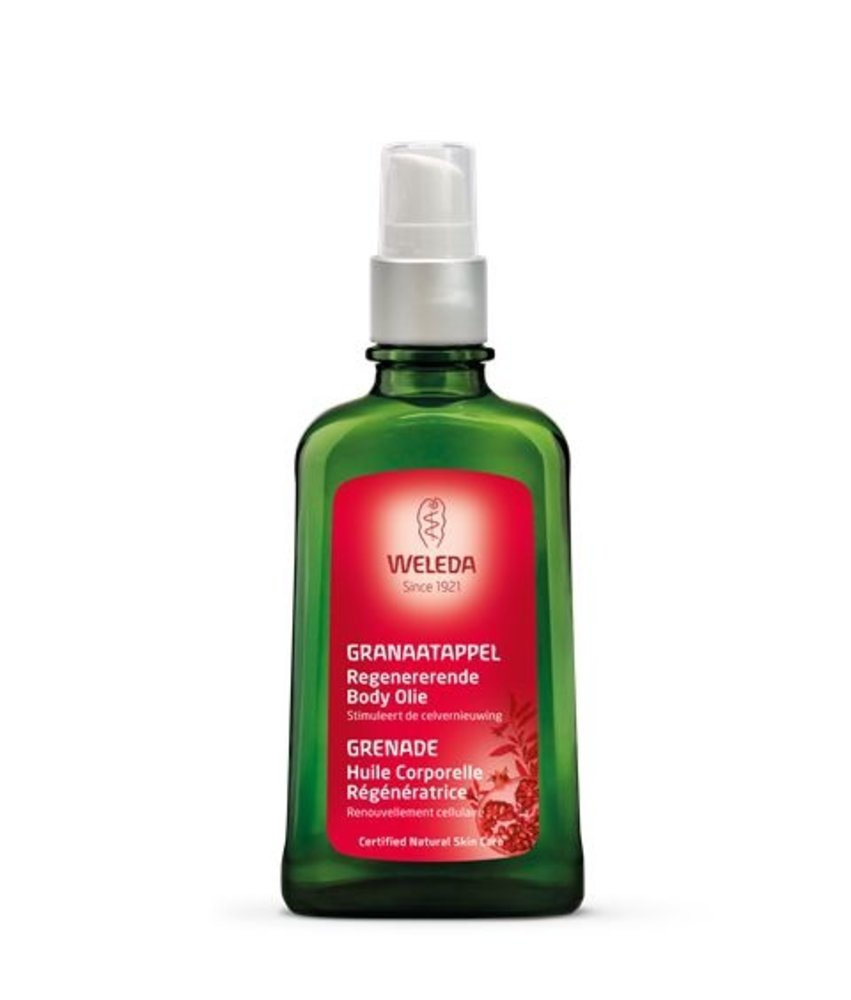 Weleda Granaatappel regenererende body olie Weleda Granaatappel regenererende body olie