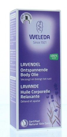 Weleda Lavendel ontspannende body olie Weleda Lavendel ontspannende body olie