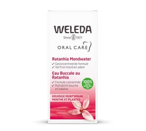 Weleda Oral care ratanhia mondwater Weleda Oral care ratanhia mondwater