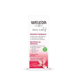 Weleda Oral care ratanhia tandpasta Weleda Oral care ratanhia tandpasta