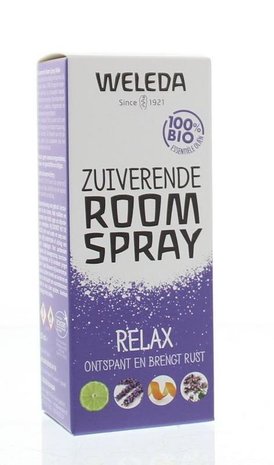 Weleda Zuiverende roomspray relax Weleda Zuiverende roomspray relax
