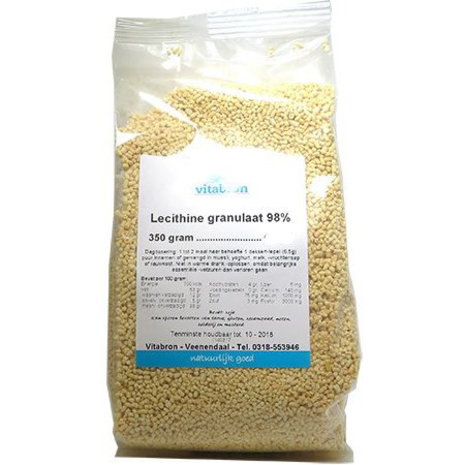 Vitabron Lecithine granulaat 98% Vitabron Lecithine granulaat 98%