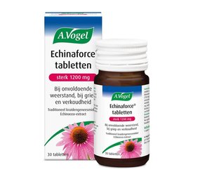 A Vogel Echinaforce tabletten sterk 1200mg A Vogel Echinaforce tabletten sterk 1200mg