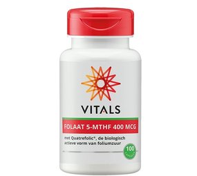 Vitals Folaat 5-MTHF 400 mcg Vitals Folaat 5-MTHF 400 mcg