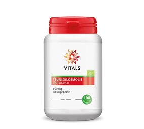 Vitals Teunisbloemolie 500mg bio