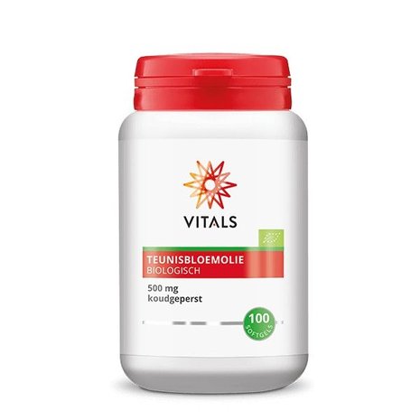 Vitals Teunisbloemolie 500mg bio