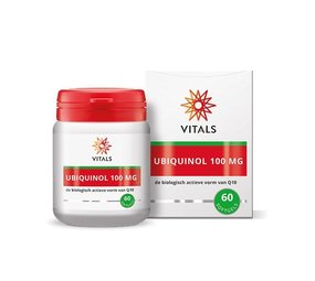 Vitals Ubiquinol 100 mg Vitals Ubiquinol 100 mg