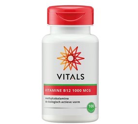 Vitals Vitamine B12 methyl 1000 mcg Vitals Vitamine B12 methyl 1000 mcg