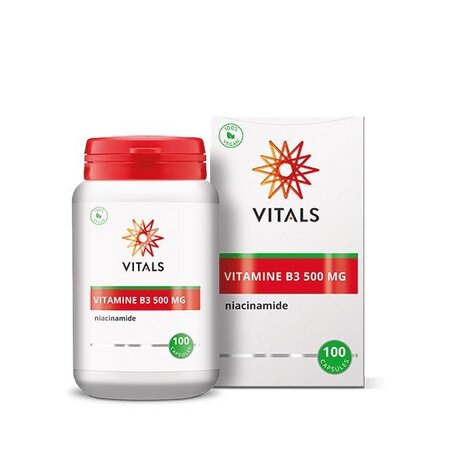 Vitals Vitamine B3 niacinamide 500mg