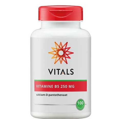 Vitals Vitamine B5 250mg Vitals Vitamine B5 250mg
