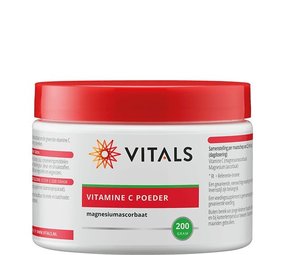 Vitals Vitamine C poeder magnesiumascorbaat Vitals Vitamine C poeder magnesiumascorbaat
