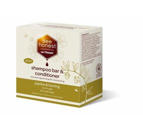 Bee Honest Shampoobar jojoba & honing Bee Honest Shampoobar jojoba & honing