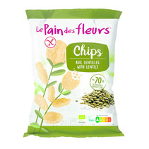 Chips met linzen bio