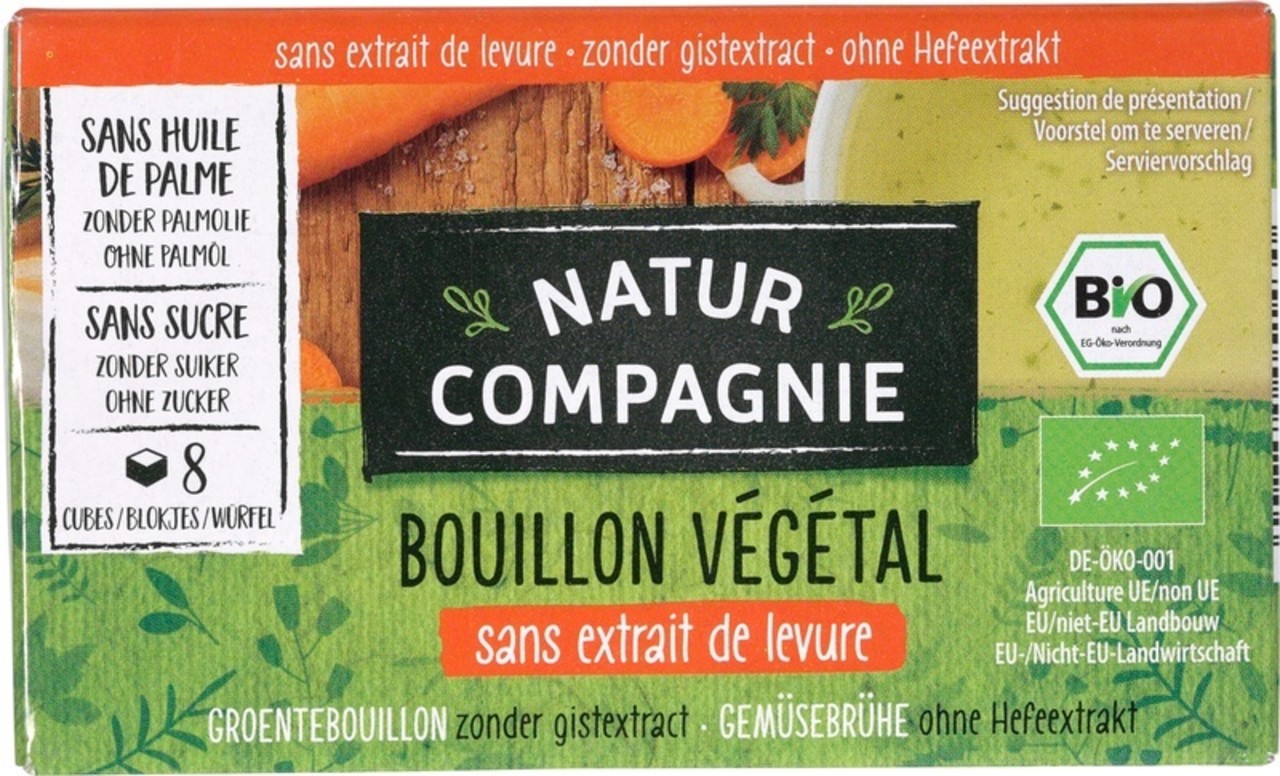 Natur Compagnie Groentebouillon zonder gist bio Vitabron