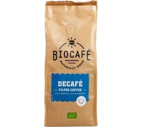 Biocafe Filterkoffie cafeïnevrij Biocafe Filterkoffie cafeïnevrij