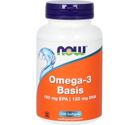 NOW Omega-3 Basis 180mg EPA 120mg DHA NOW Omega-3 Basis 180mg EPA 120mg DHA