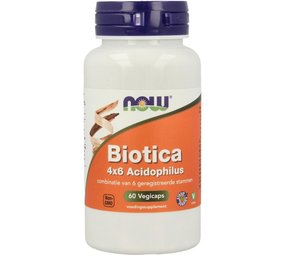 NOW Biotica 4x6 vh probiotica NOW Biotica 4x6 vh probiotica