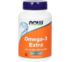 NOW Omega-3 Extra 500 mg EPA 250 mg DHA NOW Omega-3 Extra 500 mg EPA 250 mg DHA