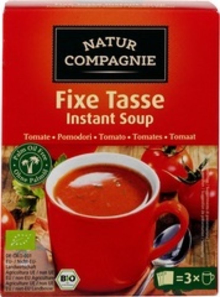 Natur Compagnie Fixe tasse instant soep tomaat bio Natur Compagnie Fixe tasse instant soep tomaat bio