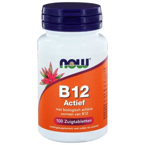NOW Vitamine B12 actief NOW Vitamine B12 actief