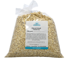  Vitabron Havermout glutenvrij - 750 gram