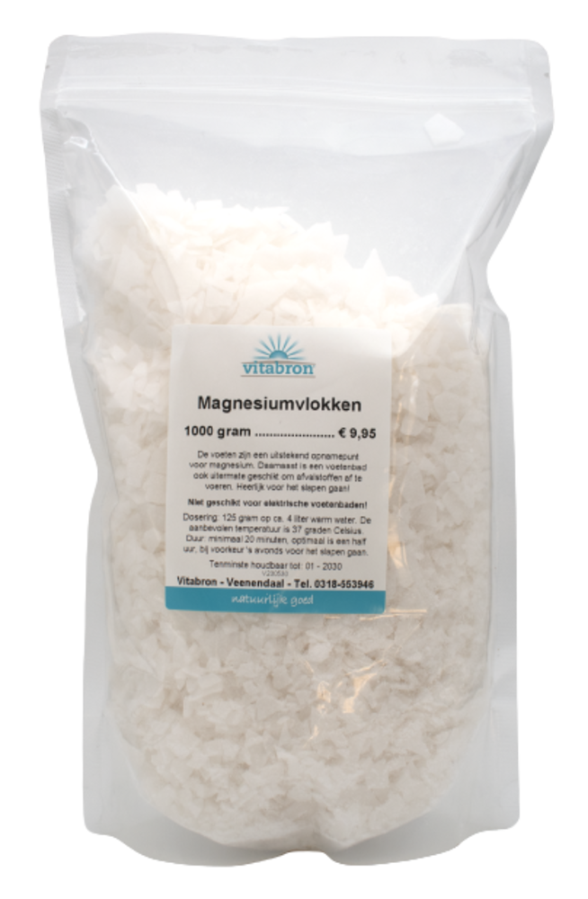 Vitabron Magnesium vlokken Vitabron Magnesium vlokken
