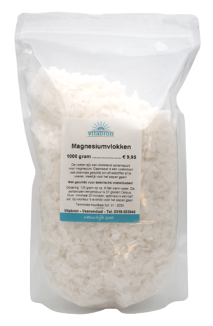 Vitabron Magnesium vlokken Vitabron Magnesium vlokken