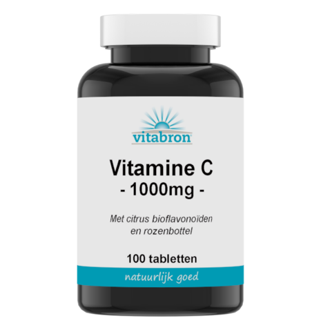 Vitabron Vitamine C 1000mg 100 of 250 tabletten