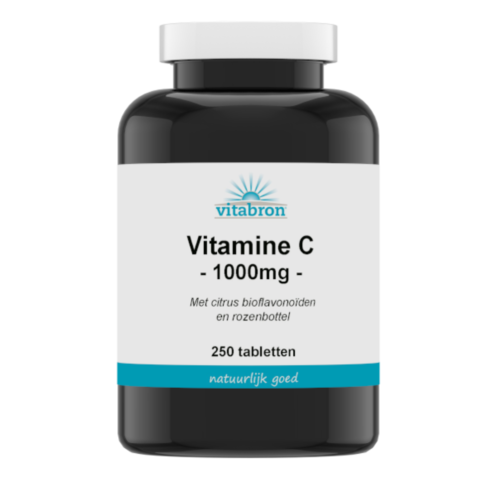 Vitabron Vitamine C 1000mg 100 of 250 tabletten