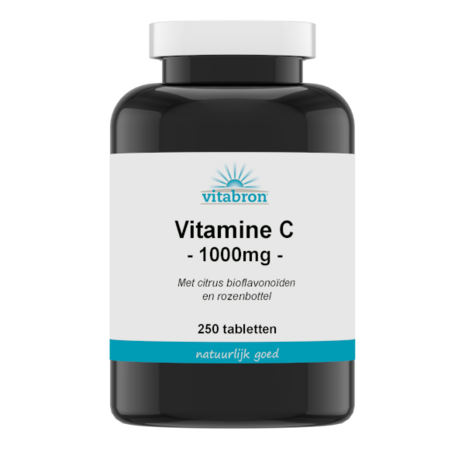 Vitabron Vitamine C 1000mg 100 of 250 tabletten