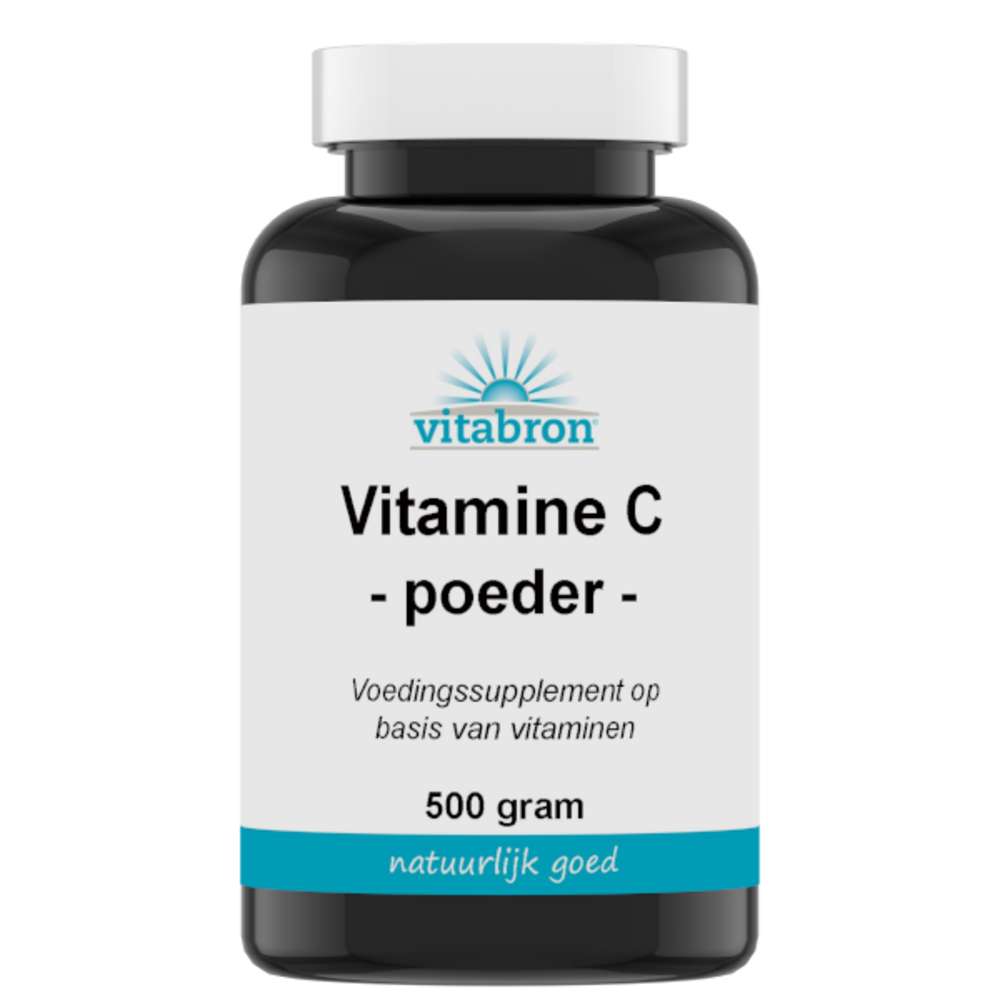 Vitabron Vitamine C poeder ascorbinezuur Vitabron Vitamine C poeder ascorbinezuur