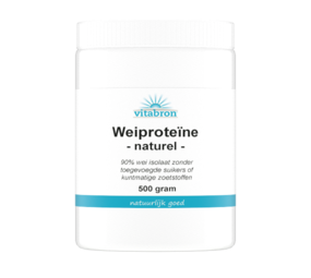  Vitabron Weiproteïne 90% isolaat - 500 gram