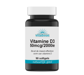  Vitabron Vitamine D3 50mcg/2000ie - 90/270 softgels