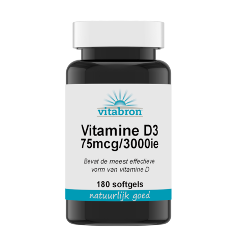 Vitabron Vitamine D3 75mcg/3000ie Vitabron Vitamine D3 75mcg/3000ie