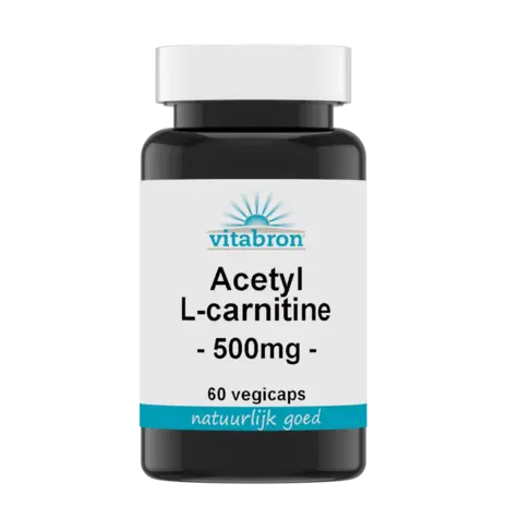 Vitabron Acetyl-L-carnitine 500 mg Vitabron Acetyl-L-carnitine 500 mg