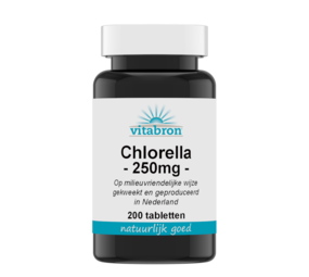  Vitabron Chlorella 250mg - 200 tabletten