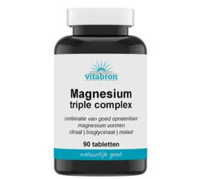  Vitabron Magnesium Triple complex - 90 tabletten
