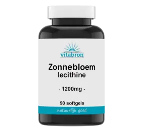Vitabron Zonnebloem lecithine 1200mg - 90 softgels Vitabron Zonnebloem lecithine 1200mg - 90 softgels