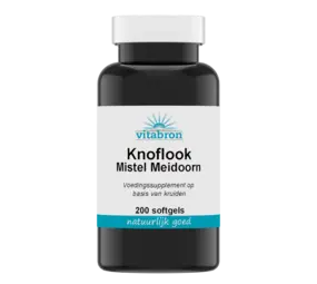 Vitabron Knoflook Mistel Meidoorn - 200 softgels Vitabron Knoflook Mistel Meidoorn - 200 softgels