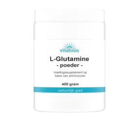 Vitabron L-Glutamine poeder - 400 gram Vitabron L-Glutamine poeder - 400 gram
