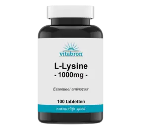  Vitabron L-Lysine 1000 mg - 100 tabletten