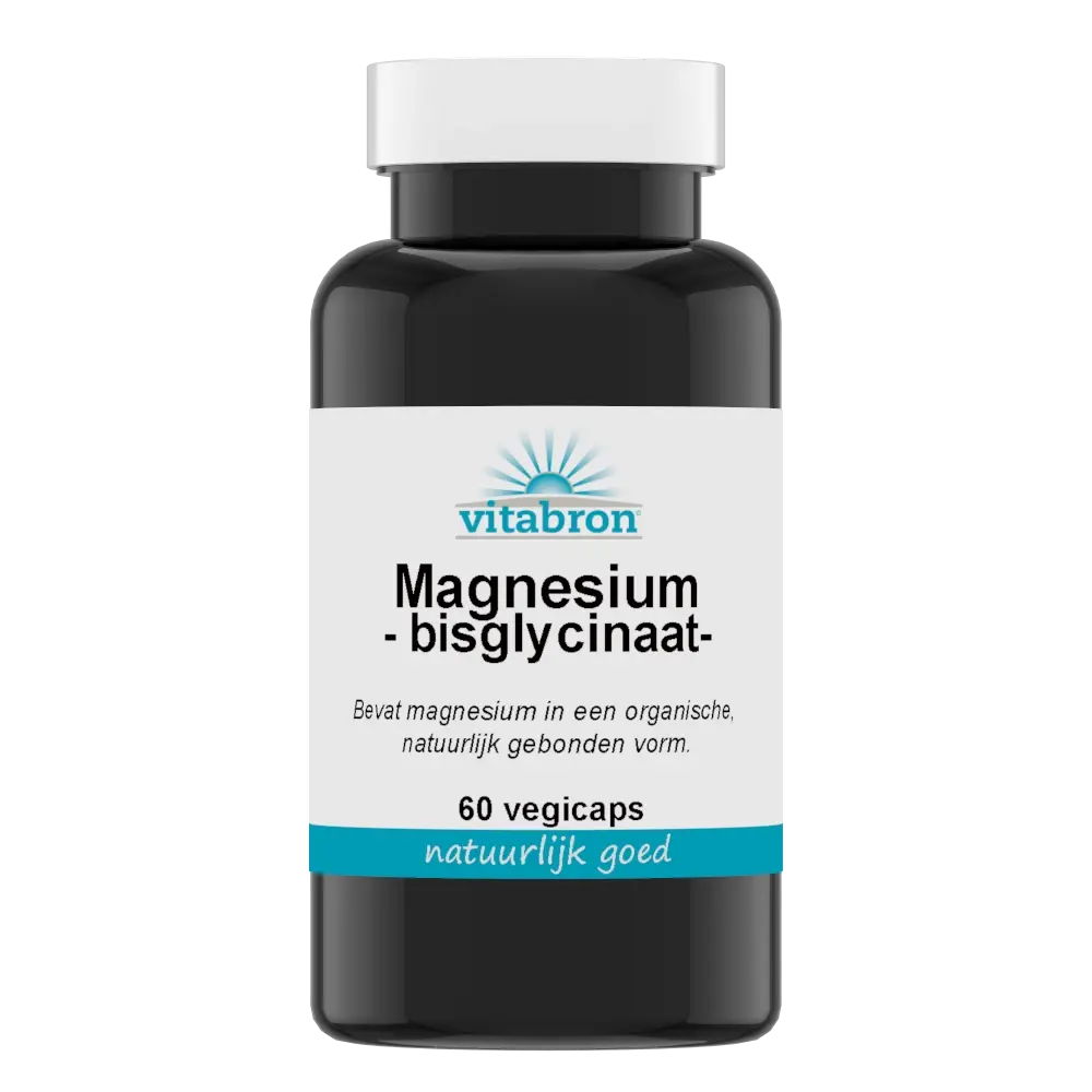 Vitabron Magnesium bisglycinaat Vitabron Magnesium bisglycinaat