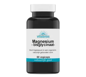 Vitabron Magnesium bisglycinaat Vitabron Magnesium bisglycinaat