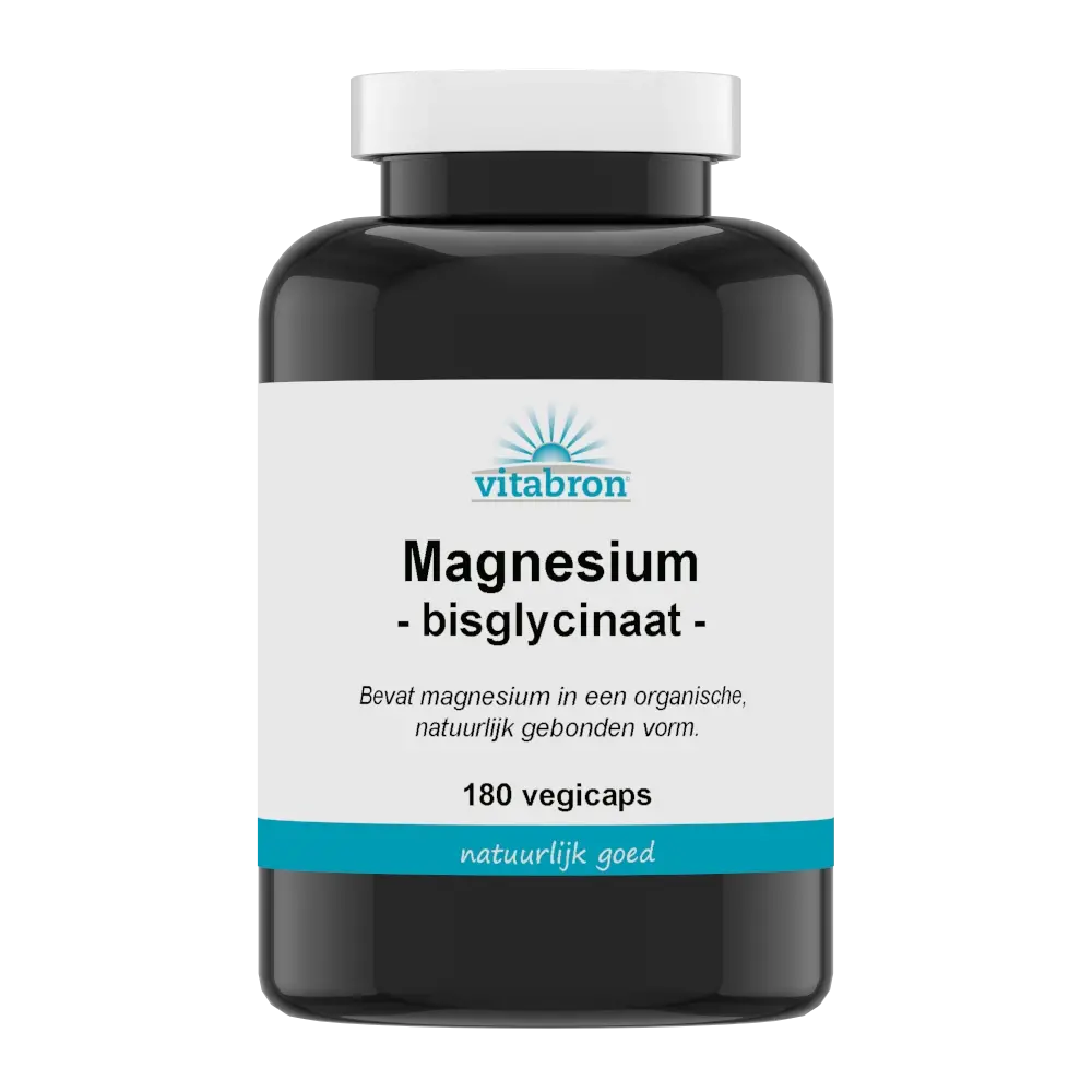 Vitabron Magnesium bisglycinaat Vitabron Magnesium bisglycinaat