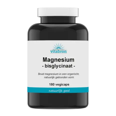 Vitabron Magnesium bisglycinaat Vitabron Magnesium bisglycinaat