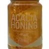 Werkbij Acaciahoning met raat