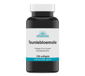 Vitabron Teunisbloemolie 500mg - 120 softgels Vitabron Teunisbloemolie 500mg - 120 softgels