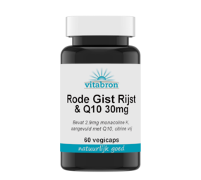 Vitabron Rode Gist Rijst & Q10 Vitabron Rode Gist Rijst & Q10