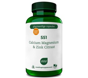AOV 551 Calcium magnesium & zink citraat AOV 551 Calcium magnesium & zink citraat