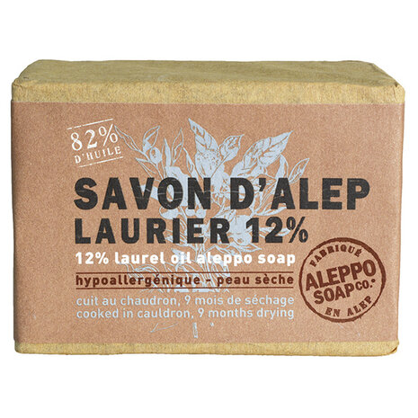 Aleppo Soap Co Aleppo zeep 12% laurier Aleppo Soap Co Aleppo zeep 12% laurier